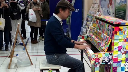【スーパーマリオブラザーズ / #SuperMarioBros.】誰でも自由に弾ける #LovePiano ステーションピアノ