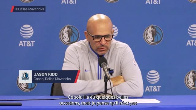Mavericks - Kidd : Luka est juste un triple-double sur pattes