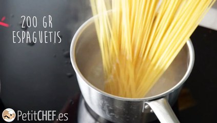 Pasta a la real carbonara italiana