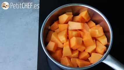 Crema de calabaza y cebolla