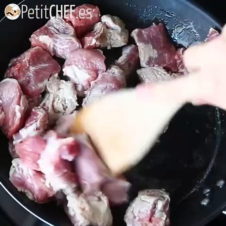 Cerdo caramelizado delicioso