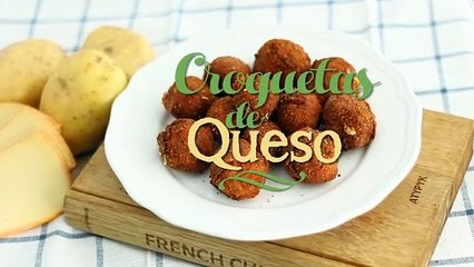 Croquetas de queso raclette y patata