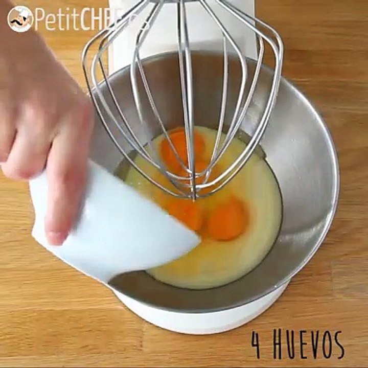 Bizcocho de leche condensada esponjoso