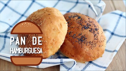 Pan de hamburguesa casero