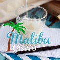 Malibú casero con leche de coco