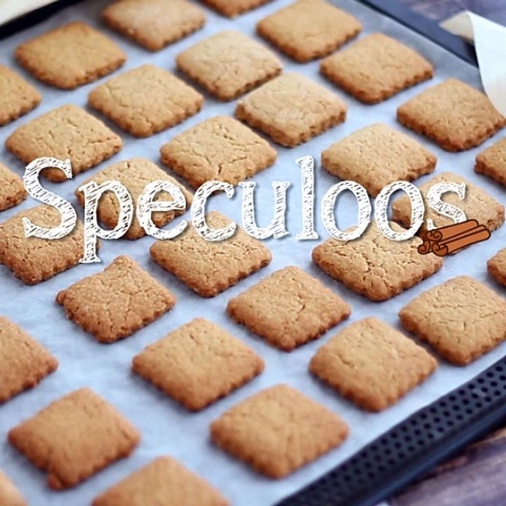 Speculoos caseros, galletas de canela