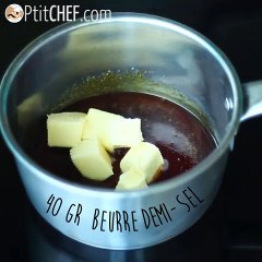 Caramelo mantequilla salada cremoso