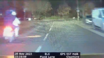 Police arrest two after three people spotted riding motorcycle