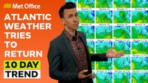 10 Day Trend 29/11/2023 – But will it succeed? – Met Office weather forecast UK