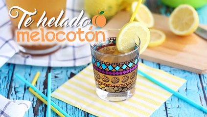 Té helado de melocotón, iced tea