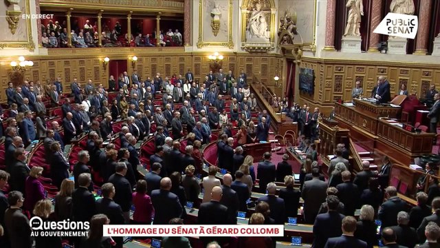 Mort de Gérard Collomb : Gérard Larcher rend hommage à un « humaniste »