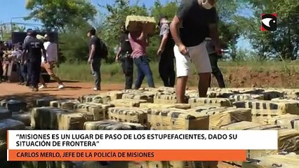 Récord en la lucha contra el narcotráfico la Policía de Misiones incautó 25 toneladas de marihuana en lo que va del año