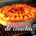 Tarta brioche de ciruelas
