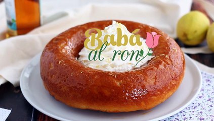 Babá al ron, brioche empapado al ron
