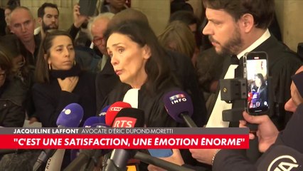Jacqueline Laffont : «C'est une satisfaction, une émotion énorme (...). Aujourd'hui justice a été rendue»