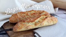 Baguettes de pan express