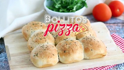 Bollitos pizza de jamón y queso (buns pizza )