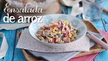 Ensalada de arroz (fácil y rápida)