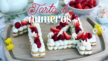 Tarta de números (number cake)