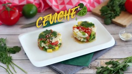 Ceviche de bacalao