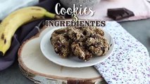 Cookies saludables 3 ingredientes