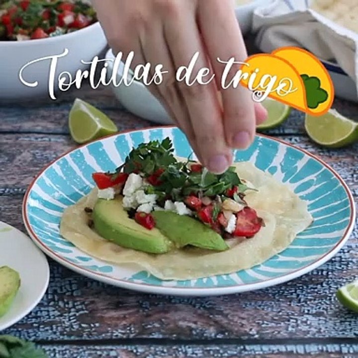 Tortillas de trigo caseras (para tacos y fajitas)