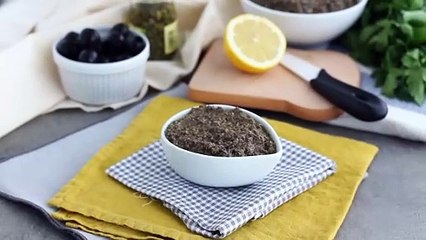 Tapenade rápida (paté de aceitunas negras)