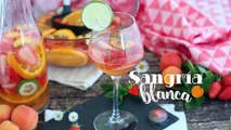 Sangría blanca (con vino blanco)