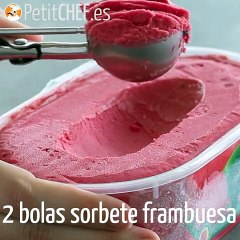 Batido de frambuesa y fresa
