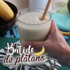 Batido de plátano y vainilla