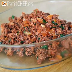 Pastel de carne francés (hachis parmentier)