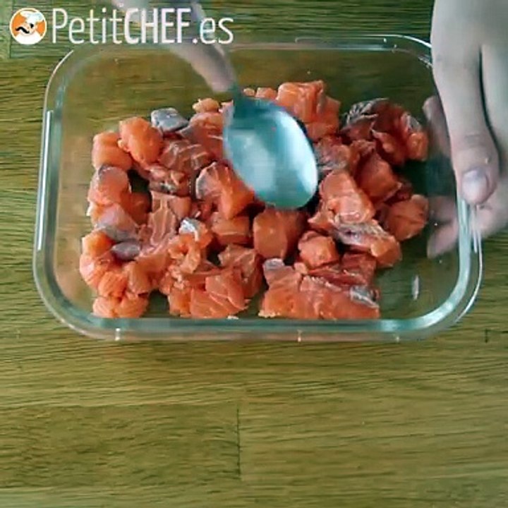 Salmón marinado (con limón)