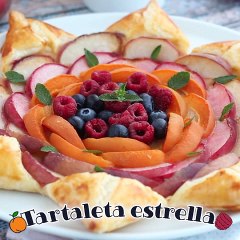 Deliciosa Tartaleta Estrella de Frutas 🍎 - Receta Fácil y Crujiente
