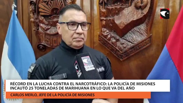 Lucha contra el narcotráfico “Misiones es un lugar de paso de los estupefacientes, dado su situación de frontera”