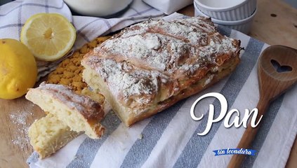 Pan express sin levadura, sin amasado, sin reposo