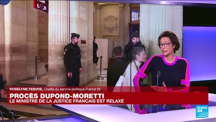 France : le ministre de la Justice Eric Dupond-Moretti relaxé par la CJR