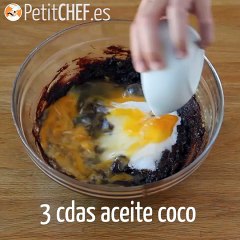 Brownie de aguacate y chocolate sin mantequilla - sin lactosa