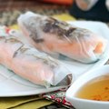Rollitos de primavera vietnamitas: ternera marinada