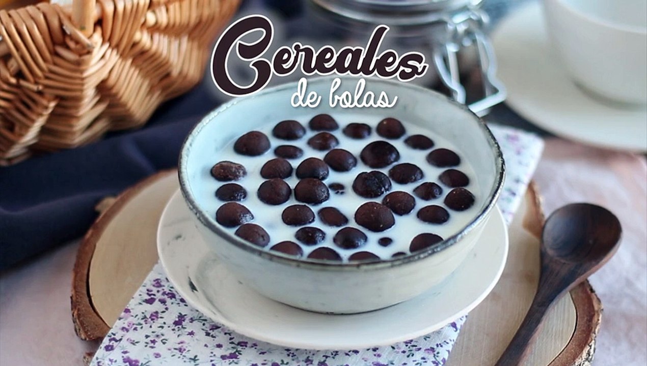 Cereales bolas de chocolate tipo nesquik