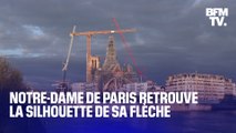 La cathédrale Notre-Dame de Paris retrouve la silhouette de sa flèche