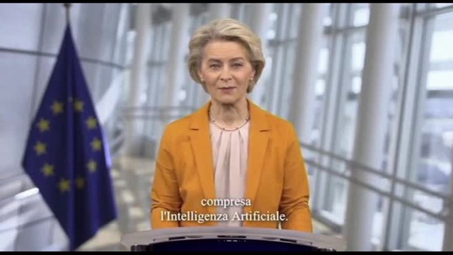 Von der Leyen: ridurre burocrazia, AI può dare contributo decisivo