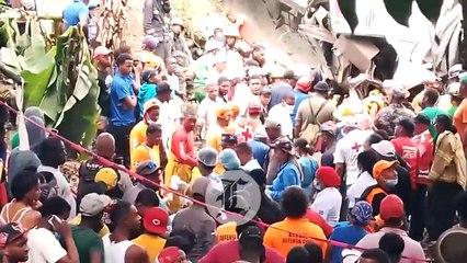 Minibús aplastado por una patana pertenece a la ruta 66 de Quita Sueño