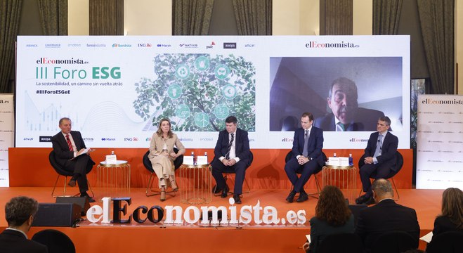 III Foro ESG - Titular: Con la subida de tipos, la sostenibilidad ha perdido peso en el coste de financiación - 1ª Mesa