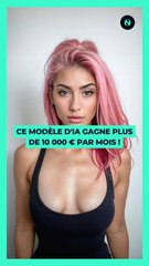  Ce modèle Instagram est une IA qui gagne plus de 10 000 € par mois ! 