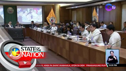 3 resolusyon na humihimok sa gobyerno na makipagtulungan sa imbestigasyon ng ICC sa war on drugs, lusot sa 2 komite sa Kamara | SONA