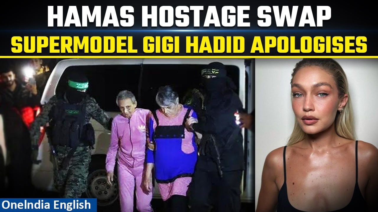 Supermodel Gigi Hadid Apologises for not Fact-Checking Before Commenting On Israel-Hamas | Oneindia
