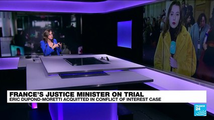 French justice minister acquitted in conflict of interest case