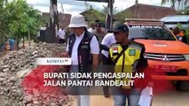 Bupati Jember Tinjau Pengaspalan Jalan Menuju Wisata Pantai Bandealit, Panjang 14 Kilometer