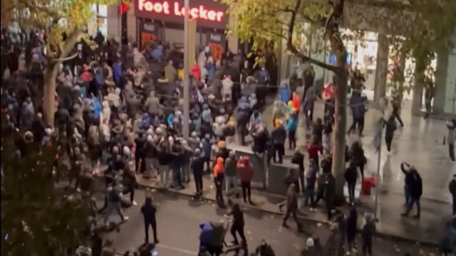 Tensions surpass boiling point after riots break out in Dublin following tragic knife attack