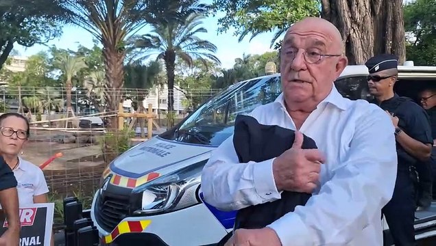 Jacques Tillier, PDG du Jir, s'exprime après son entrevue avec la ministre de la Culture Rima Abdul-Malak